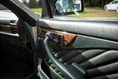 mercedes benz 560 sec c123 zielony auto na ślub