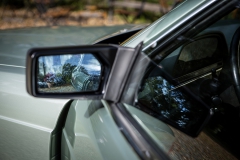 mercedes benz 560 sec c123 zielony auto do ślubu