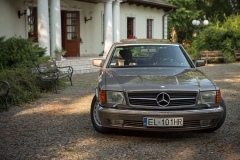 samochód do ślubu mercedes benz 560 sec