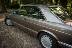 samochód do ślubu mercedes benz 560 sec