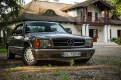 samochód do ślubu mercedes benz 560 sec