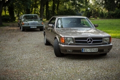 samochód do ślubu mercedes benz 560 sec