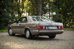 samochód do ślubu mercedes benz 560 sec