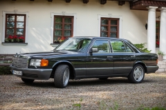 auto do ślubu samochód mercedes benz w126 sel