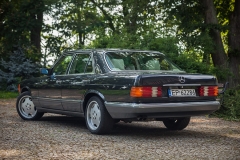 auto do ślubu samochód mercedes benz w126 sel