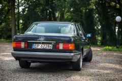 auto do ślubu samochód mercedes benz w126 sel