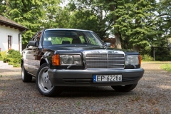 auto do ślubu samochód mercedes benz w126 sel