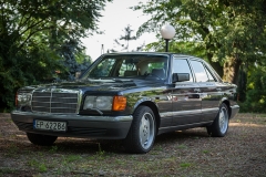 auto do ślubu samochód mercedes benz w126 sel