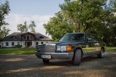 auto do ślubu samochód mercedes benz w126 sel