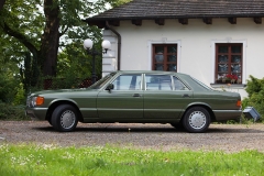auto do ślubu samochód mercedes benz 126 sel
