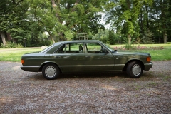 auto do ślubu samochód mercedes benz 126 sel