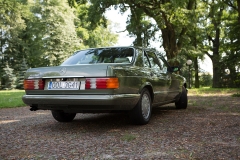 auto do ślubu samochód mercedes benz 126 sel