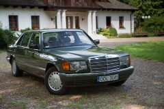 auto do ślubu samochód mercedes benz 126 sel