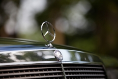 auto do ślubu samochód mercedes benz 126 sel