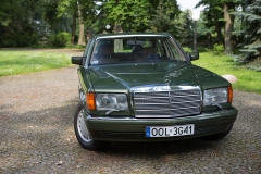 auto do ślubu samochód mercedes benz 126 sel