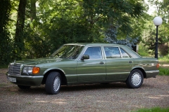 auto do ślubu samochód mercedes benz 126 sel