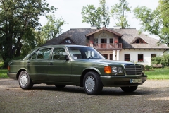 auto do ślubu samochód mercedes benz 126 sel