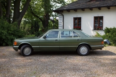 auto do ślubu samochód mercedes benz 126 sel