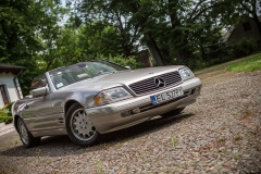 samochód do ślubu mercedes benz sl600