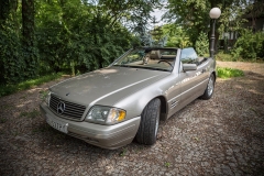 samochód do ślubu mercedes benz sl600