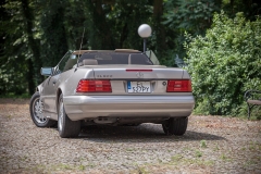 samochód do ślubu mercedes benz sl600