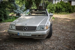 samochód do ślubu mercedes benz sl600