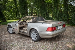 samochód do ślubu mercedes benz sl600