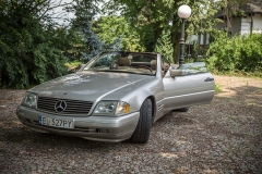 samochód do ślubu mercedes benz sl600