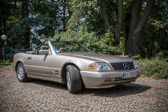 samochód do ślubu mercedes benz sl600
