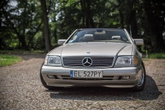 samochód do ślubu mercedes benz sl600