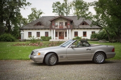 samochód do ślubu mercedes benz sl600