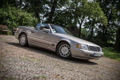 samochód do ślubu mercedes benz sl600