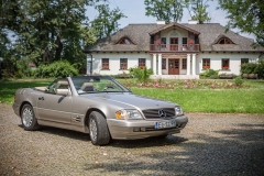 samochód do ślubu mercedes benz sl600