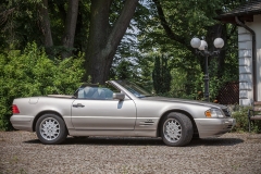 samochód do ślubu mercedes benz sl600