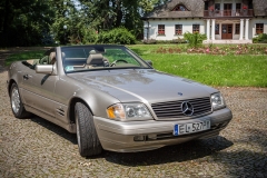 samochód do ślubu mercedes benz sl600