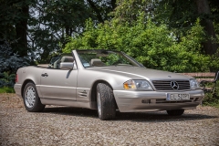 samochód do ślubu mercedes benz sl600