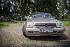 samochód do ślubu mercedes benz sl600