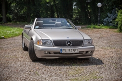 samochód do ślubu mercedes benz sl600