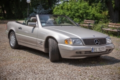 samochód do ślubu mercedes benz sl600