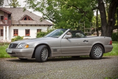 samochód do ślubu mercedes benz sl600