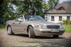 samochód do ślubu mercedes benz sl600