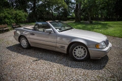 samochód do ślubu mercedes benz sl600
