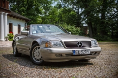 samochód do ślubu mercedes benz sl600
