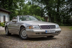 samochód do ślubu mercedes benz sl600