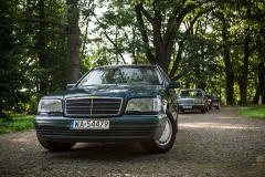 auto na ślub samochód mercedes benz w140 s500