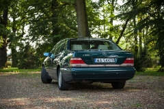 auto na ślub samochód mercedes benz w140 s500