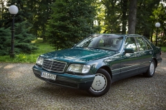 auto na ślub samochód mercedes benz w140 s500