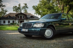 auto na ślub samochód mercedes benz w140 s500