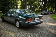 auto na ślub samochód mercedes benz w140 s500