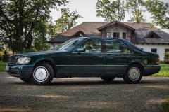 auto na ślub samochód mercedes benz w140 s500